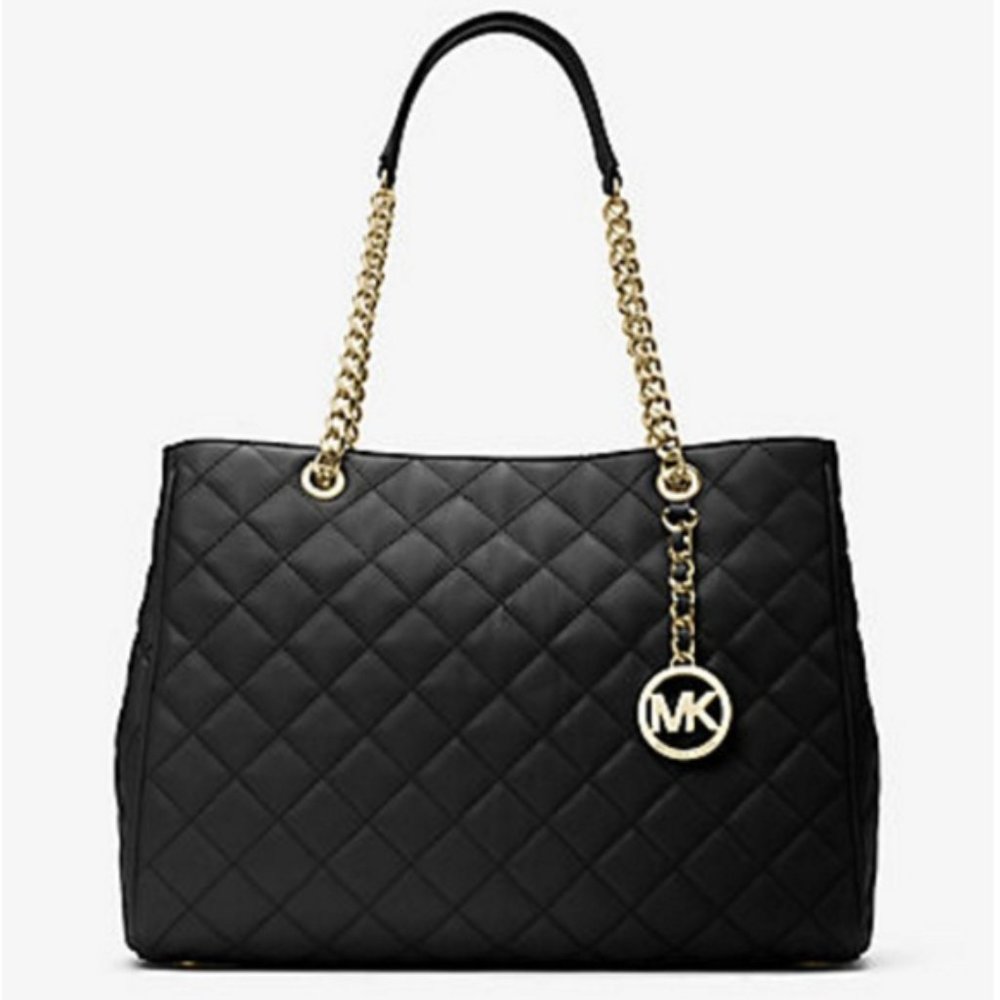 Michael Kors Quilted Susannah Large Tote